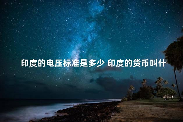 印度的电压标准是多少 印度的货币叫什么名字